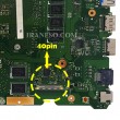 مادربرد لپ تاپ ایسوس X555LD-A555-K555-X554L I7-4510U_Rev1.2-2.0-3.1_LVDS-40Pin 4GB-2GB گرافیک دار