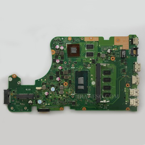 مادربرد لپ تاپ ایسوس X555UJ-A555-K555 CPU-I7-6500U 4GB-2GB گرافیک دار