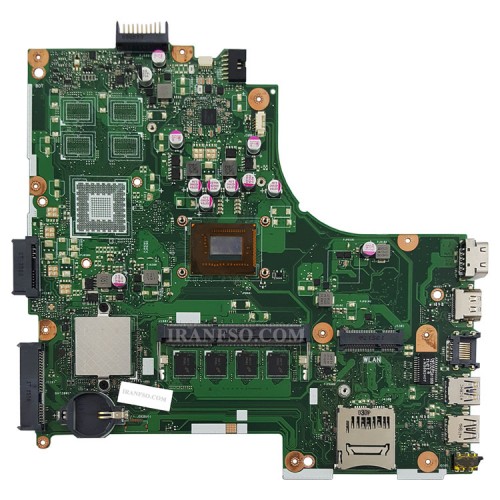 مادربرد لپ تاپ ایسوس X450CC CPU-I7-3_Ram-4GB بدون گرافیک-مشابه X450EP