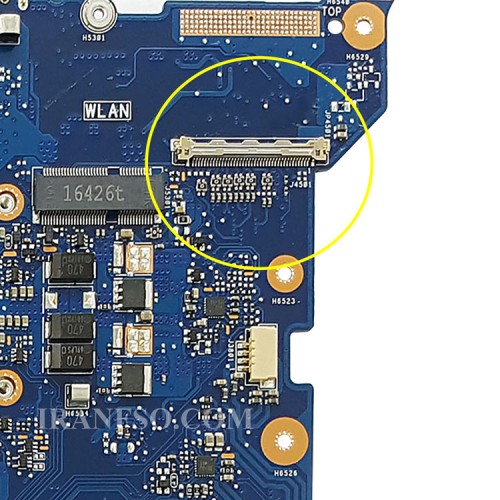 مادربرد لپ تاپ ایسوس ROG GL552VW CPU-I7-6700HQ_VGA-2GB_No M.2 گرافیک دار