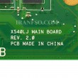 مادربرد لپ تاپ ایسوس X540LJ CPU-I3-4005U 4GB بدون گرافیک