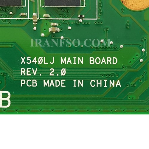 مادربرد لپ تاپ ایسوس X540LJ CPU-I3-4005U 4GB بدون گرافیک