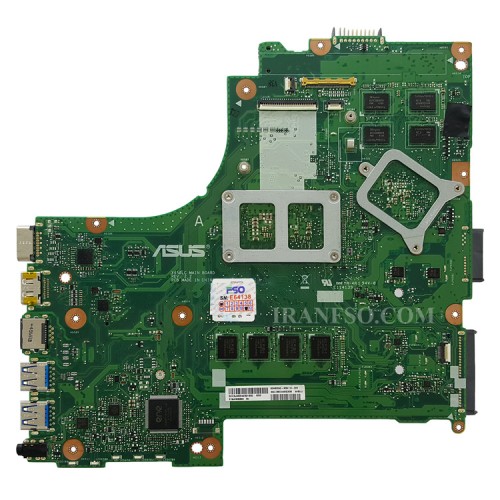 مادربرد لپ تاپ ایسوس X450LC CPU-I7-4_LED-EDP-30Pin_Ram-4GB_VGA-2GB گرافیک دار