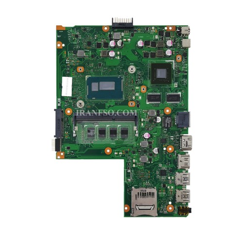 مادربرد لپ تاپ ایسوس X540LJ CPU-I3-4005U_Ram-4GB_VGA-1GB گرافیک دار