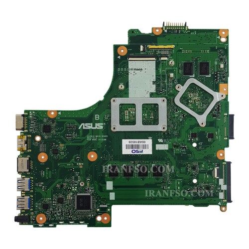 مادربرد لپ تاپ ایسوس X450LD CPU-I5-4_LED-40Pin_Ram-4GB_VGA-2GB گرافیک دار