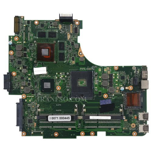 مادربرد لپ تاپ ایسوس N53SV HM65-2GB 2SLOT گرافیک دار