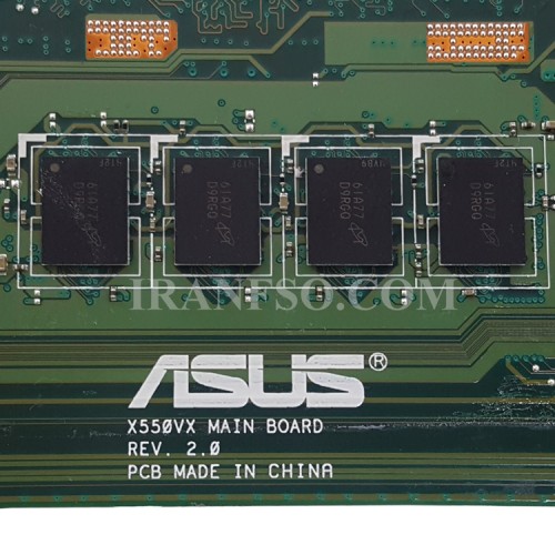 مادربرد لپ تاپ ایسوس X550VX-K550V CPU-I7-6_VGA-2GB گرافیک دار