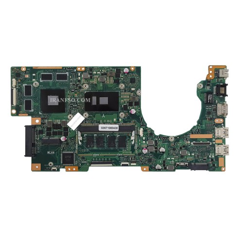 مادربرد لپ تاپ ایسوس K501UX-V502U CPU-I7-6500_Ram-DDR3-4GB_VGA-4GB گرافیک دار