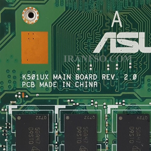مادربرد لپ تاپ ایسوس K501UX-V502U CPU-I7-6500_Ram-DDR3-4GB_VGA-4GB گرافیک دار
