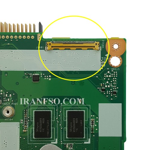 مادربرد لپ تاپ ایسوس X450EP CPU-A4-5000_40Pin_Ram-1GB گرافیک دار-مشابه X450CC