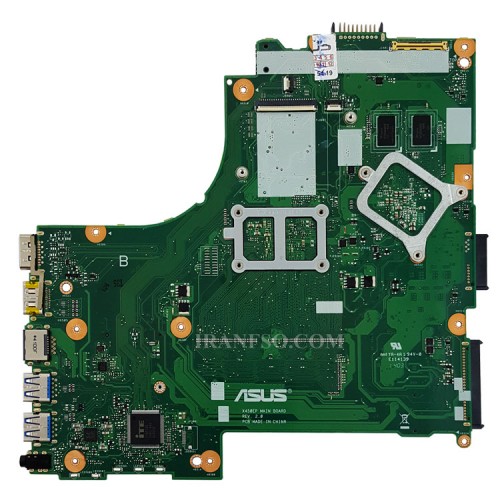 مادربرد لپ تاپ ایسوس X450EP CPU-A4-5000_40Pin_Ram-1GB گرافیک دار-مشابه X450CC