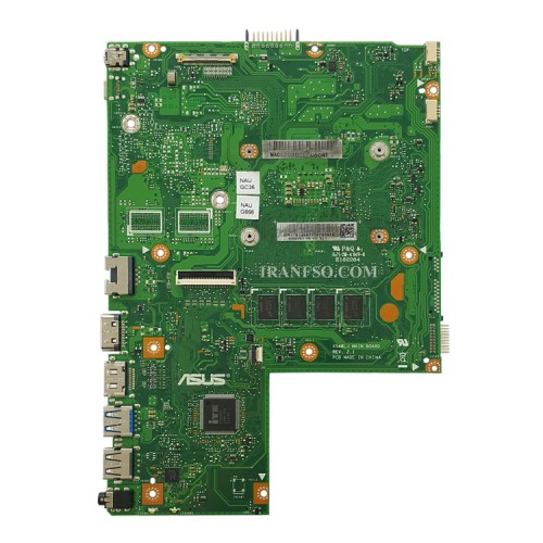 مادربرد لپ تاپ ایسوس X540LJ CPU-I3-5005U 4GB 30Pin بدون گرافیک