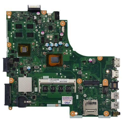 مادربرد لپ تاپ ایسوس X450CC CPU-Pentium_Ram-4GB_VGA-2GB گرافیک دار-مشابه X450EP