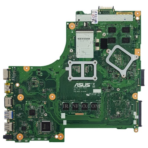 مادربرد لپ تاپ ایسوس X450CC CPU-Pentium_Ram-4GB_VGA-2GB گرافیک دار-مشابه X450EP