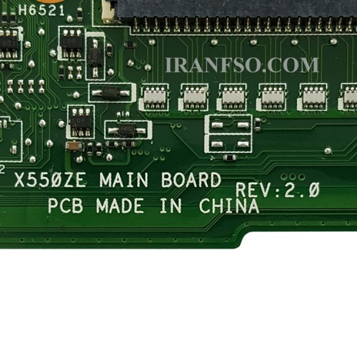 مادربرد لپ تاپ ایسوس X550ZE-K550ZE-K550Z_CPU-A10-7400P 40Pin بدون گرافیک