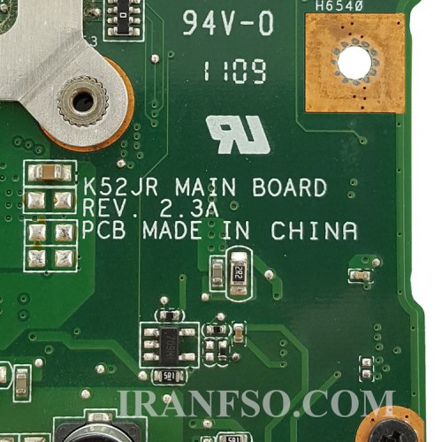 مادربرد لپ تاپ ایسوس K52JR HM55_VGA-512MB گرافیک دار