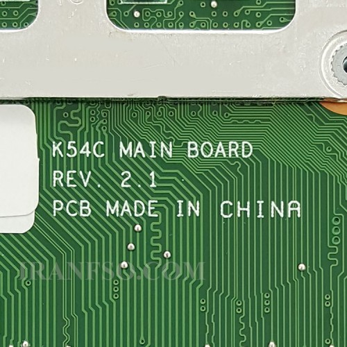 مادربرد لپ تاپ ایسوس K54C HM65_Ram-2GB بدون گرافیک