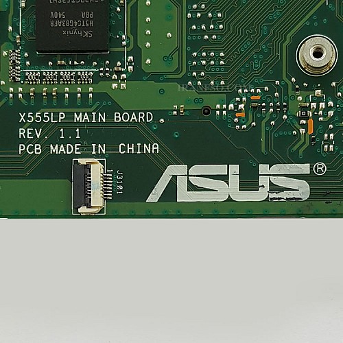 مادربرد لپ تاپ ایسوس X555LP CPU-I5-5200U_Rev 1.1_40Pin 4GB-2GB گرافیک دار