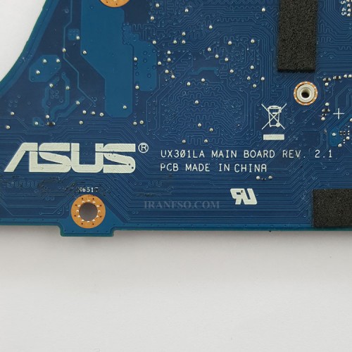 مادربرد لپ تاپ ایسوس ZenBook UX301LA CPU-I7-4 بدون گرافیک