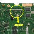 مادربرد لپ تاپ ایسوس X555LD CPU-I7-5_Rev 3.3_30Pin_Ram-4GB_VGA-2GB گرافیک دار
