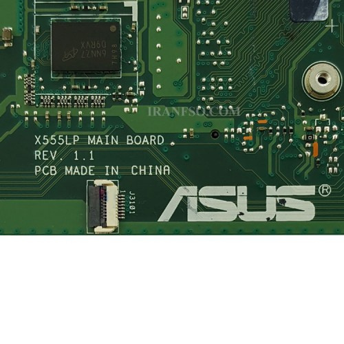 مادربرد لپ تاپ ایسوس X555LD CPU-I7-5_Rev 1.1 EDP-30Pin 4GB-2GB گرافیک دار