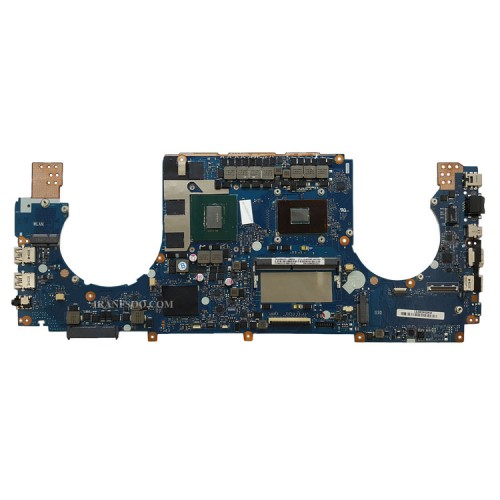 مادربرد لپ تاپ ایسوس GL502VM CPU-I7-7700HQ_Ram-8GB_VGA-3GB No Type C گرافیک دار