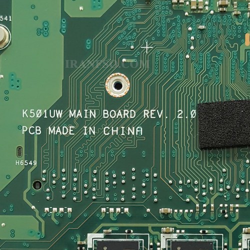 مادربرد لپ تاپ ایسوس K501UW-V502 CPU-I7-6500_Ram-DDR4-8GB_VGA-2GB_GPU-GTX960M گرافیک دار