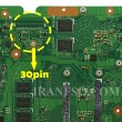 مادربرد لپ تاپ ایسوس X555LD CPU-I5-4_Rev 3.1_30Pin_Ram-4GB_VGA-2GB گرافیک دار