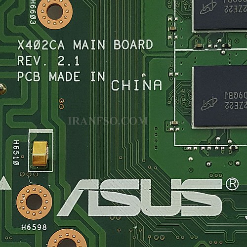 مادربرد لپ تاپ ایسوس X402CA CPU-I5-3_Ram-4GB گرافیک اینتلی