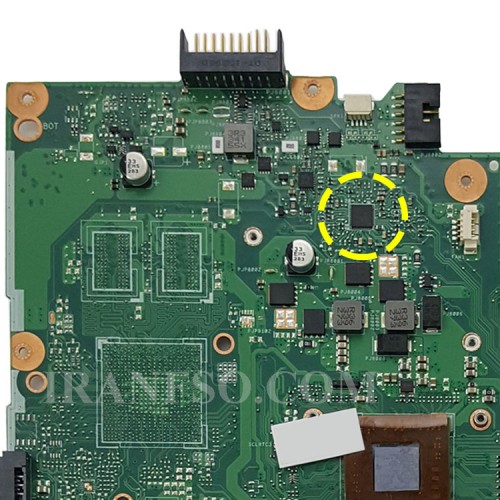 مادربرد لپ تاپ ایسوس X450EP CPU-E1-2100_Rev 2.0_LED-40Pin_Ram 2GB بدون گرافیک