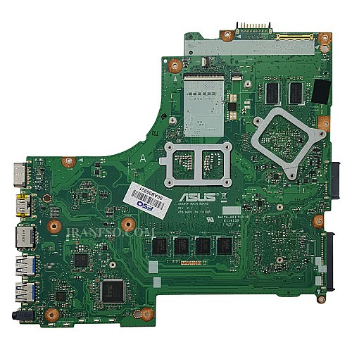 مادربرد لپ تاپ ایسوس X450VP CPU-Pentium_LED-40Pin_Ram-4GB_VGA-1GB گرافیک دار