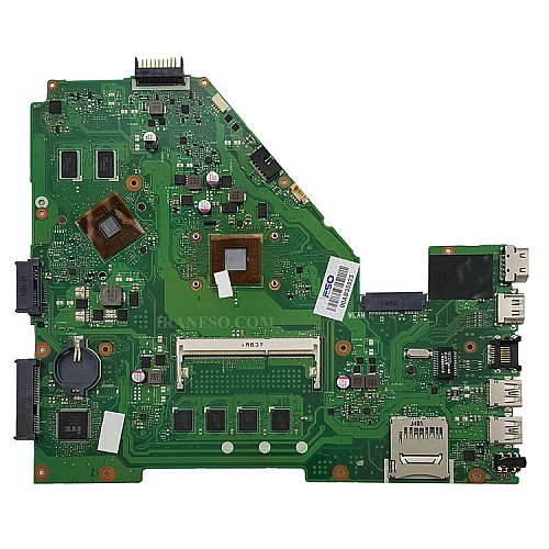 مادربرد لپ تاپ ایسوس X550WE CPU-A4-6210_40Pin_Ram-4GB_VGA-1GB گرافیک دار
