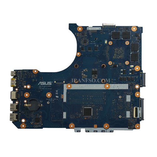 مادربرد لپ تاپ ایسوس N551JM CPU-I7-4720HQ_VGA-2GB گرافیک دار
