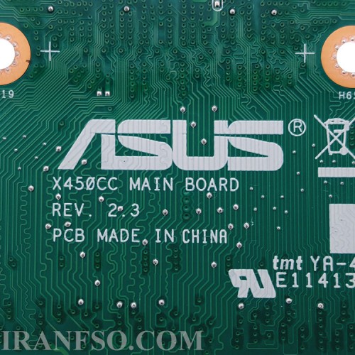 مادربرد لپ تاپ ایسوس X450CC CPU-Celeron_40Pin گرافیک اینتلی-مشابه X450EP