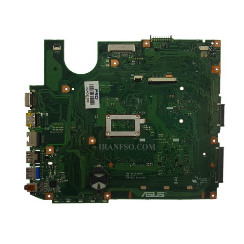 مادربرد لپ تاپ ایسوس X45U CPU-AMD E2-1800 بدون گرافیک
