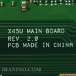 مادربرد لپ تاپ ایسوس X45U CPU-AMD E2-1800 بدون گرافیک