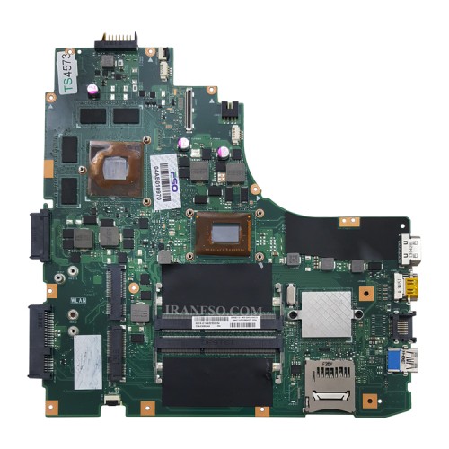 مادربرد لپ تاپ ایسوس K46CM CPU-I7-3 VGA-2GB گرافیک دار