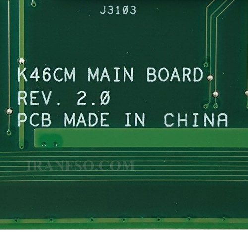 مادربرد لپ تاپ ایسوس K46CM CPU-I5-3_VGA-4GB گرافیک دار