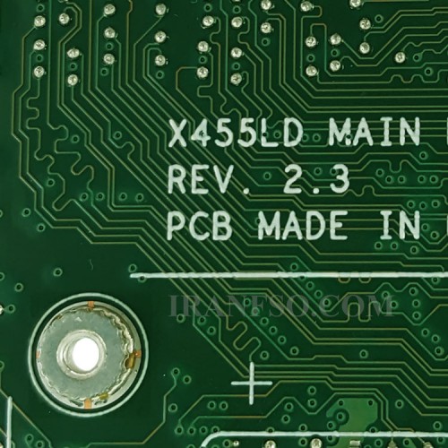 مادربرد لپ تاپ ایسوس X455LD-X455LJ CPU-I7-5_LED-40Pin_Ram-4GB_VGA-2GB گرافیک دار
