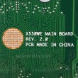 مادربرد لپ تاپ ایسوس X550WE-X550WAK CPU-AMD-E1-6010_LED-40Pin_Ram-2GB بدون گرافیک