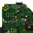 مادربرد لپ تاپ ایسوس X550WE-X550WAK CPU-AMD-E1-2100_LED-30Pin_Ram-4GB بدون گرافیک