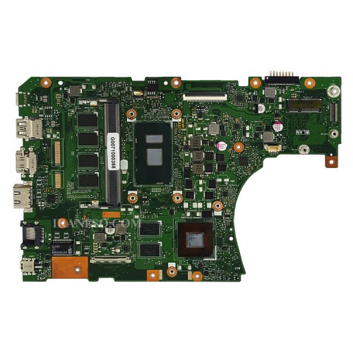 مادربرد لپ تاپ ایسوس VivoBook X556UV-K556-F556_CPU-I5-7_Rev3.1_Ram-8GB_VGA-2GB_PM2GM
