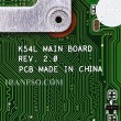 مادربرد لپ تاپ ایسوس K54L بدون گرافیک-بدون HDMI