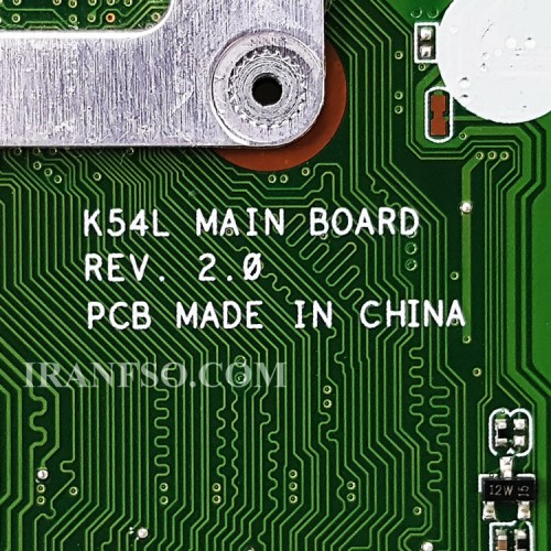 مادربرد لپ تاپ ایسوس K54L بدون گرافیک-بدون HDMI