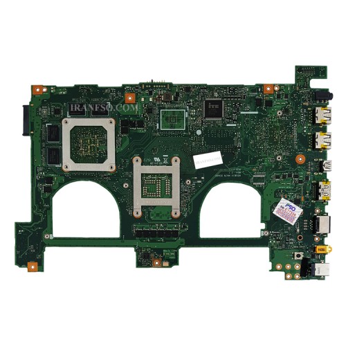 مادربرد لپ تاپ ایسوس N550JV-N550JK_CPU-I7-4_VGA-2GB_GPU-GTX870M گرافیک دار