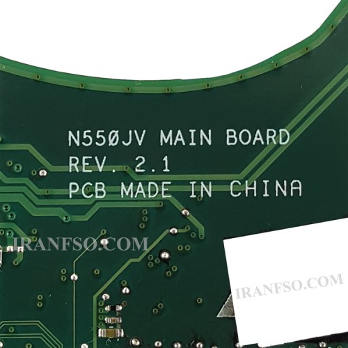 مادربرد لپ تاپ ایسوس N550JV-N550JK_CPU-I7-4_VGA-2GB_GPU-GTX870M گرافیک دار