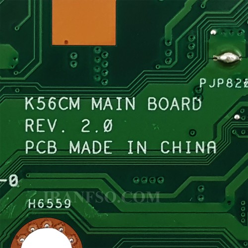 مادربرد لپ تاپ ایسوس K56CM-S550C-S56C HM76 CPU-I3-3_VGA-2GB گرافیک دار-غیر تاچ