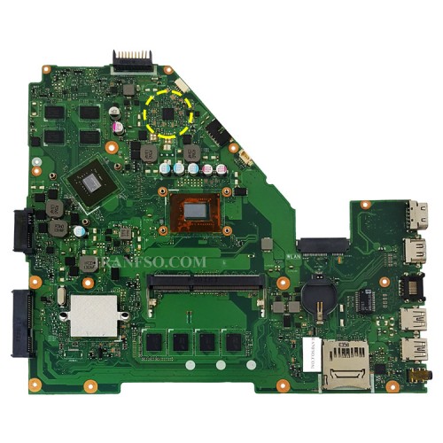 مادربرد لپ تاپ ایسوس X550CC-P550C_CPU-Celeron-1007U_LED-40Pin Ram-4GB_VGA-2GB گرافیک دار-مشابه X550EP