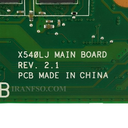 مادربرد لپ تاپ ایسوس X540LJ_CPU-I5-5200U_Ram-4GB گرافیک اینتلی