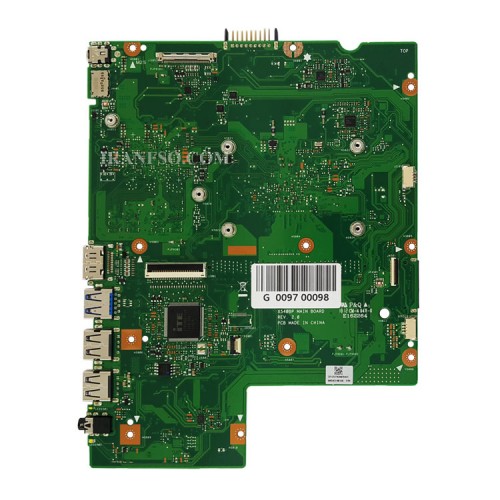 مادربرد لپ تاپ ایسوس VivoBook X540BP_CPU-AMD A6-9225_VGA-2GB گرافیک دار